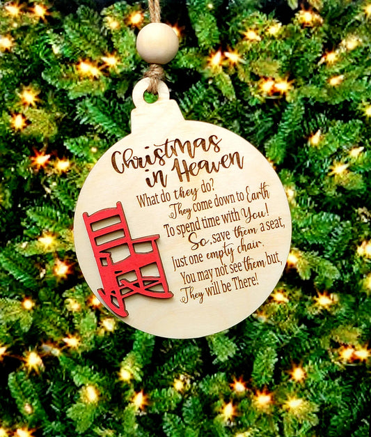 Christmas In Heaven Ornament
