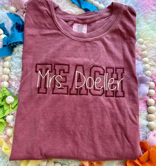 Personalized Word & Name Top